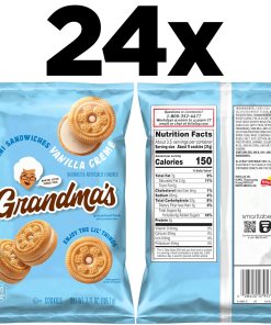 GRANDMA'S MINI SANDWICH CREMES VANILLA 24/3.71 OZ