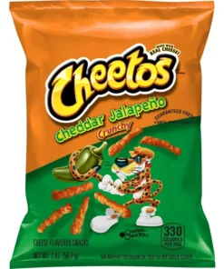 CHEETOS CRUNCHY CHEDDAR JALAPENO 64/2 OZ