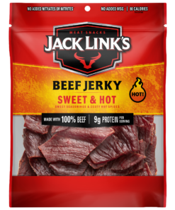 JACK LINK'S SWEET N HOT BEEF JERKY 3/3.25 OZ