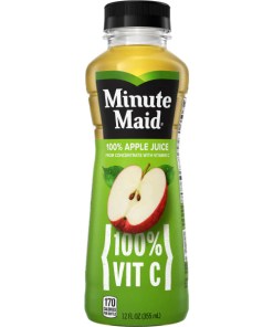 MINUTE MAID APPLE JUICE BOTTLES 24/12 OZ