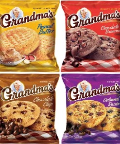 GRANDMA'S COOKIES VARIETY PACK 32/2.75 OZ