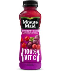 MINUTE MAID CRANBERRY GRAPE BOTTLES 24/12 OZ