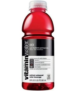 VITAMIN WATER BLUEBERRY-POMEGRANATE XXX BOTTLES 12/20 OZ