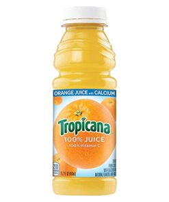 TROPICANA ORANGE JUICE PLASTIC BOTTLES 12/15.2 OZ