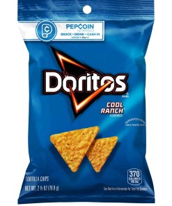 DORITOS COOL RANCH PEGGABLE BAG 24/2.5 OZ