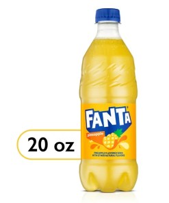 FANTA PINEAPPLE PLASTIC BOTTLES 24/20 OZ