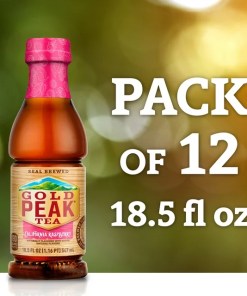 GOLD PEAK CALIFORNIA RASPBERRY TEA BOTTLES 12/18.5 OZ