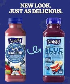 NAKED BLUE MACHINE SMOOTHIE PLASTIC BOTTLE 8/15.2 OZ
