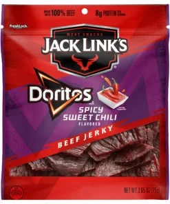 JACK LINK'S JERKY DORITOS SPICY SWEET CHILI BEEF 12/2.65 OZ