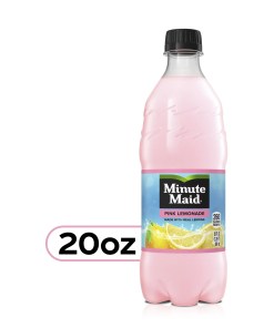 MINUTE MAID PINK LEMONADE BOTTLES 24/20 OZ