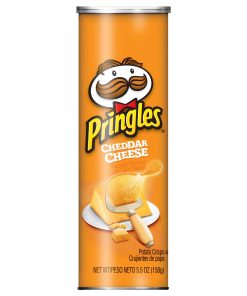 PRINGLES CHEDDAR CHEESE CRISPS 14/5.5 OZ