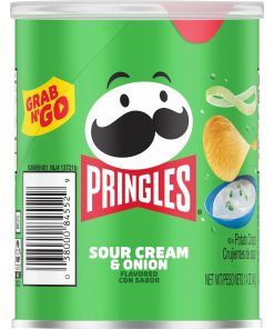 PRINGLES SOUR CREAM & ONION CRISPS 12/1.41 OZ