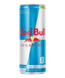 RED BULL ENERGY DRINK SUGAR FREE CANS 24/8.4 OZ