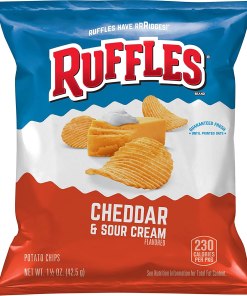 RUFFLES CHEDDAR & SOUR CREAM 64/1.5 OZ