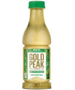 GOLD PEAK SWEETENED GREEN TEA BOTTLES 12/18.5 OZ