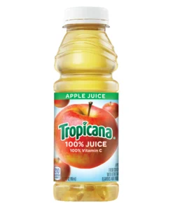 TROPICANA APPLE JUICE PLASTIC BOTTLES 12/15.2 OZ