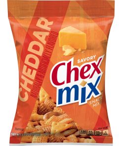 CHEX MIX CHEDDAR PEGGABLE BAG 8/4.5 OZ