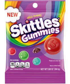 SKITTLES WILD BERRY GUMMIES 12/5.80 OZ