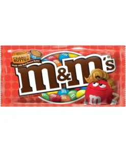 M&M'S CHOCOLATE CANDY PEANUT BUTTER 24/1.63 OZ