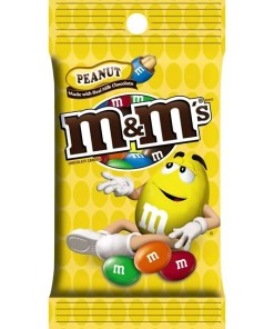 M&M's PEANUTS PEGGABLE BAG 12/5.3 OZ
