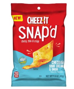 CHEEZ-IT SNAP'D CHEDDAR SOUR CREAM 6/2.2 OZ