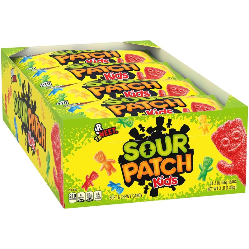 SOUR PATCH KIDS SOFT & CHEWY CANDY 24/2 OZ – UCE Wholesale