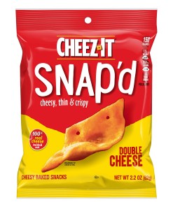 CHEEZ-IT SNAP'D DOUBLE CHEESE 6/2.2 OZ