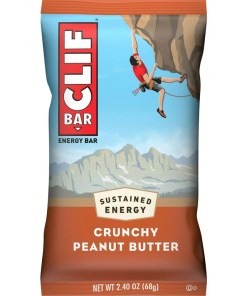 CLIF BAR CRUNCHY PEANUT BUTTER 12/2.40 OZ