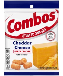 COMBOS CHEDDAR CHEESE CRACKERS 12/6.3 OZ