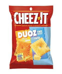 CHEEZ-IT DUOZ CHEDDAR JACK SWISS 6/4.3 OZ