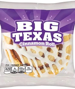 CLOVERHILL BIG TEXAS CINNAMON ROLL 6/4 OZ
