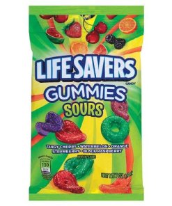 LIFESAVERS GUMMIES CANDY SOURS 12/7 OZ
