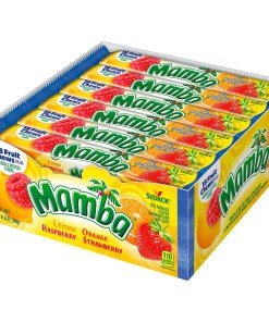 MAMBA FRUIT CHEWS VARIETY PACK 24/2.8 OZ