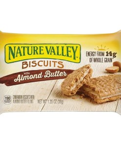 NATURE VALLEY BISCUITS SANDWICH WITH ALMOND BUTTER 30/1.35 OZ