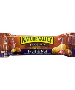 NATURE VALLEY CHEWY TRAIL MIX FRUIT & NUT GRANOLA BARS 48/1.2 OZ