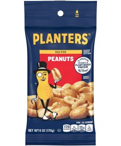 PLANTERS SALTED PEANUTS 12/6 OZ