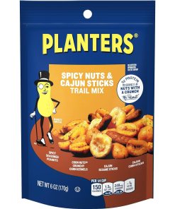 PLANTERS SPICY NUTS & CAJUN 12/6 OZ