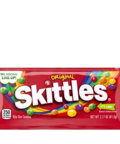 SKITTLES ORIGINAL CANDY INDIVIDUAL PACKS 36/2.17 OZ