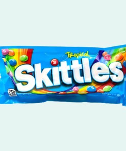 SKITTLES TROPICAL CHEWY CANDY BULK CANDY BOX 36/2.17 OZ