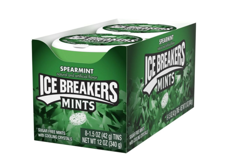 ICE BREAKERS MINTS SPEARMINT 1/8/1.5 OZ – UCE Wholesale