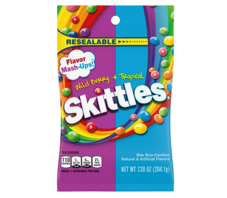 SKITTLES FLAVOR MASH-UPS WILD BERRY & TROPICAL CANDY 12/7.2 OZ – UCE ...