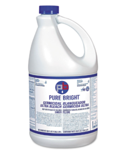 BLEACH, DISINFECTANT LIQUID JUG CLEAR 6/1 GAL