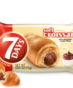 7 DAYS CHOCOLATE FILLED SOFT CROISSANT 24/2.65 OZ