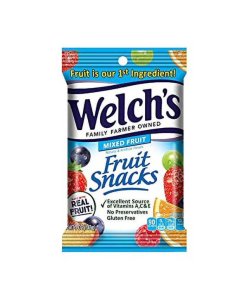 WELCH'S FRUIT SNACKS MIXED FRUIT PEGGABLE BAG 12/5 OZ