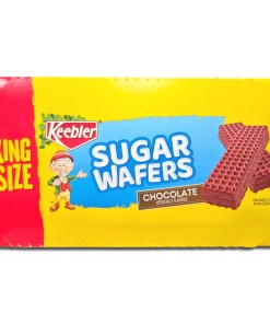 KEEBLER CHOCOLATE SUGAR WAFERS KING SIZE 9/4.4 OZ