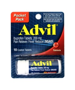 ADVIL VIAL BLISTER 12/10 TABLETS