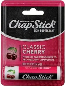 CHAPSTICK BLISTER CHERRY 12/0.15 OZ