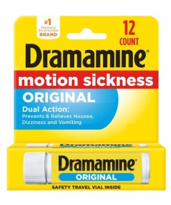 DRAMAMINE TABLETS ORIGINAL VIAL 6/12 TABLETS
