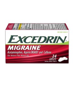 EXCEDRIN MIGRAINE 24/24 CAPLETS