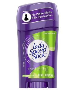 LADY SPEED STICK SOLID POWDER FRESH 12/1.4 OZ